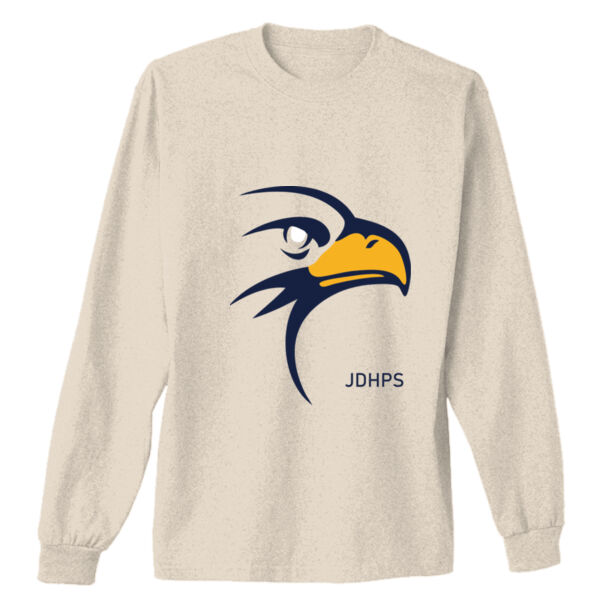 JD Hogarth PS Blue Logo - Adult Ultra Cotton® 6 oz. Long-Sleeve T-Shirt Thumbnail